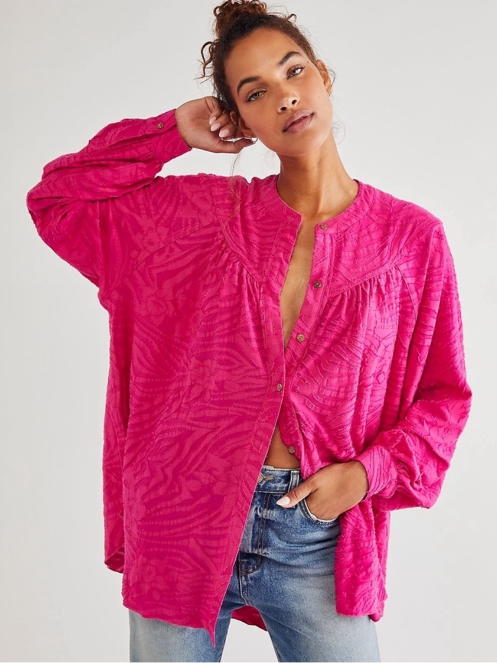 Free People Can’t Stop Dreaming Tunic in Pink